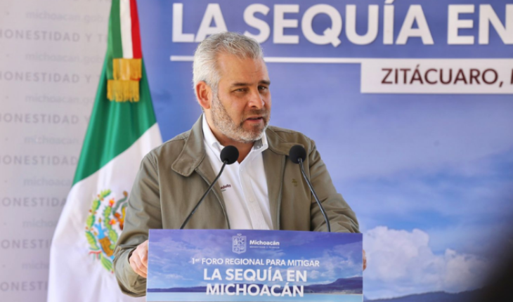 Contra sequía, invertimos 500 mdp en acciones contundentes en Michoacán: Bedolla – MonitorExpresso.com