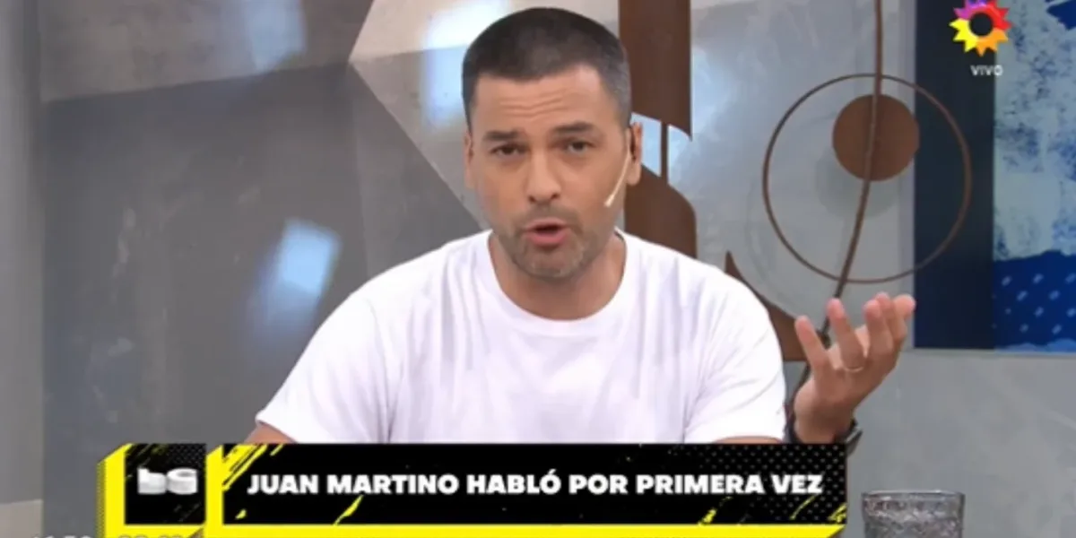 El Chino Leunis habló sobre Juan Martino: "No hablé hasta ahora porque me afecta mucho"