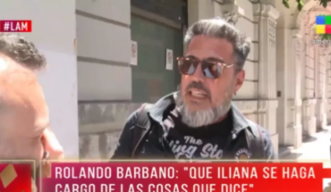 El descargo de Rolando Barbano contra Iliana Calabró: “Que se haga cargo de lo que dice”