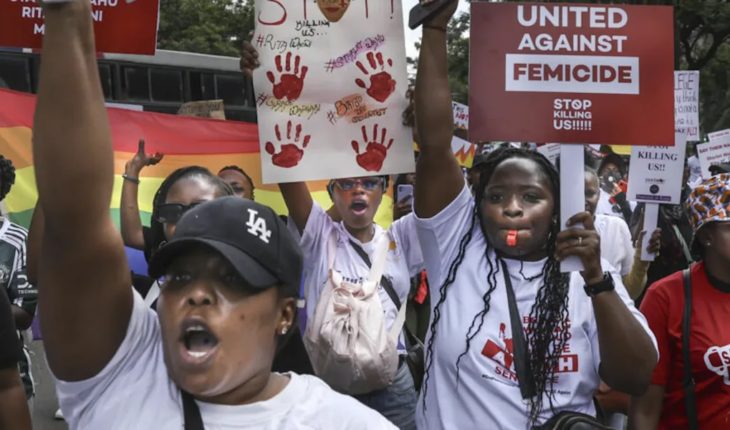 Kenia: Mujeres salieron a las calles en una protesta masiva en rechazo a la violencia de género