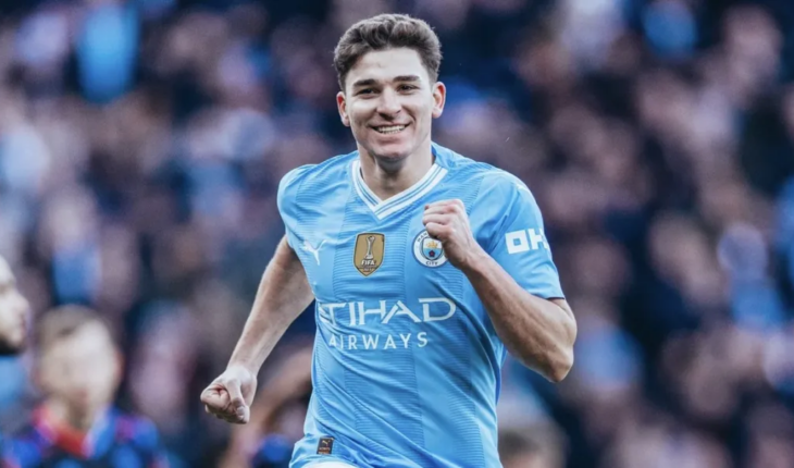 Manchester City avanzó en la FA Cup con gol de Julián Álvarez
