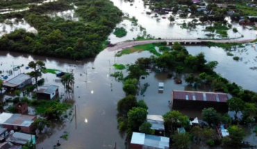 Más de 300 personas han sido evacuadas en Corrientes por el fuerte temporal