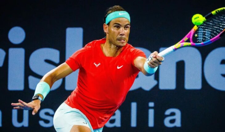 Rafael Nadal was unable to continue his winning streak and was eliminated from the ATP 250 in Brisbane