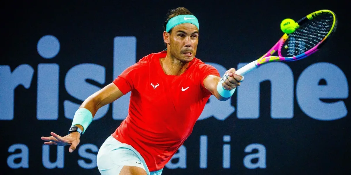 Rafael Nadal was unable to continue his winning streak and was eliminated from the ATP 250 in Brisbane