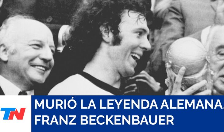 Video: ALEMANIA I Murió Franz Beckenbauer, ícono del fútbol alemán y mundial