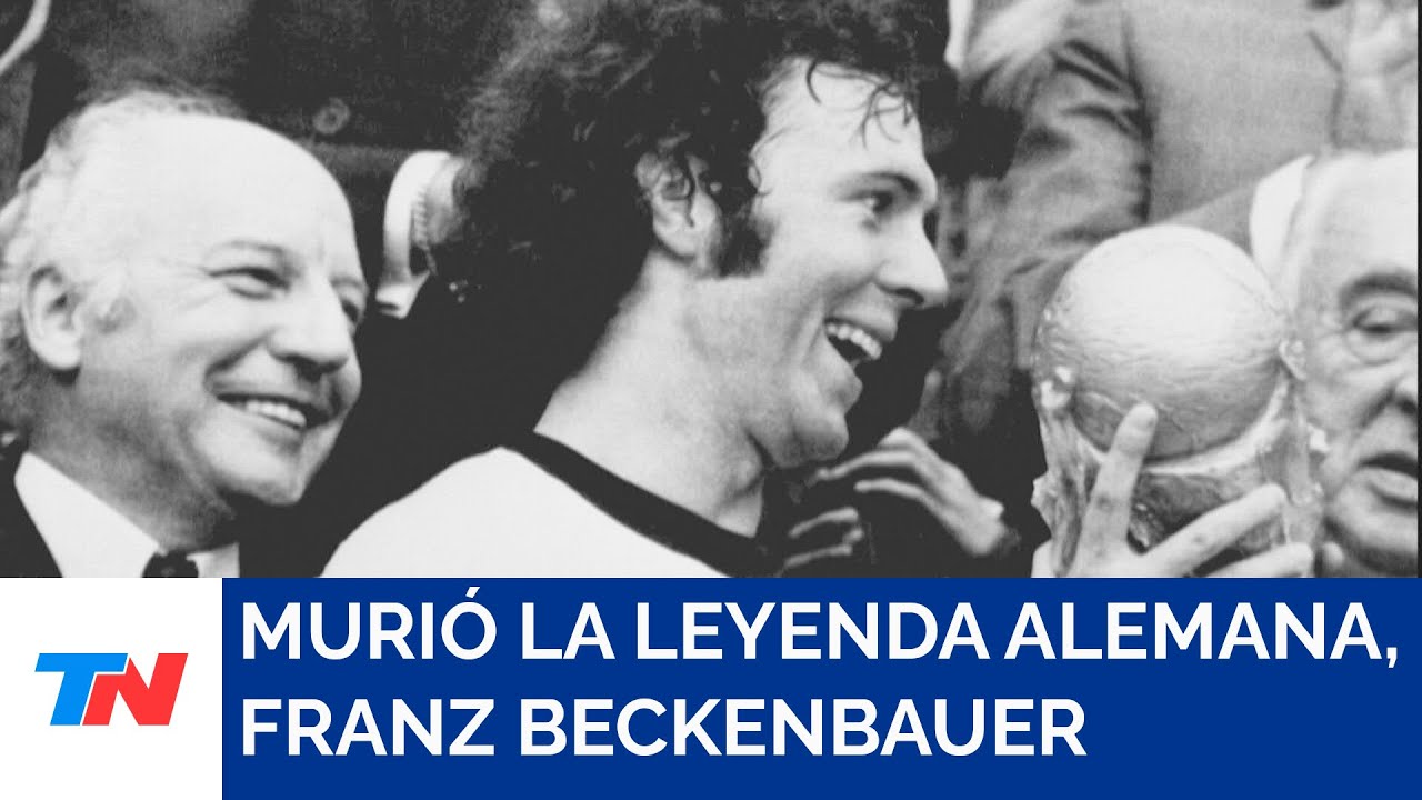 ALEMANIA I Murió Franz Beckenbauer, ícono del fútbol alemán y mundial