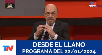 Video: DESDE EL LLANO (Programa completo del 22/01/2024)