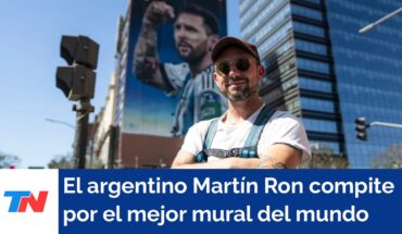 Video: Dos murales del argentino Martín Ron compiten entre 50 obras callejeras de todo el mundo