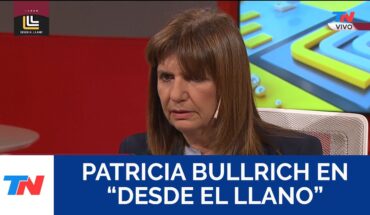 Video: “La mano dura es del que mata” Patricia Bullrich, ministra de Seguridad