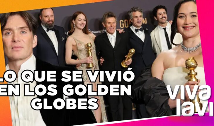 Video: Los ganadores y todo lo que se vivió en los Golden Globes | Vivalavi MX