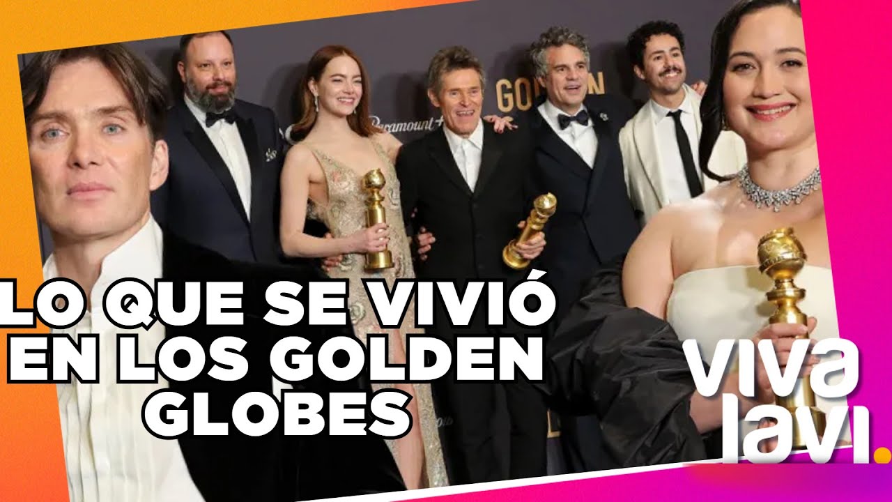 Los ganadores y todo lo que se vivió en los Golden Globes | Vivalavi MX