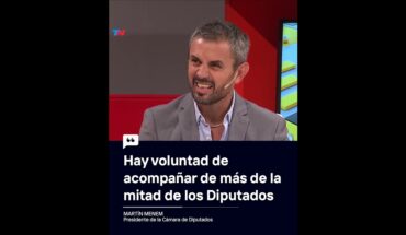Video: Martín Menem: “Hay voluntad de acompañar de más de la mitad de los Diputados” I #Shorts