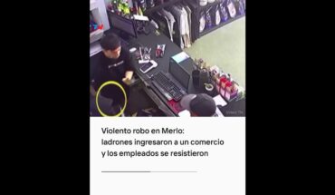 Video: VIOLENTO ROBO EN MERLO