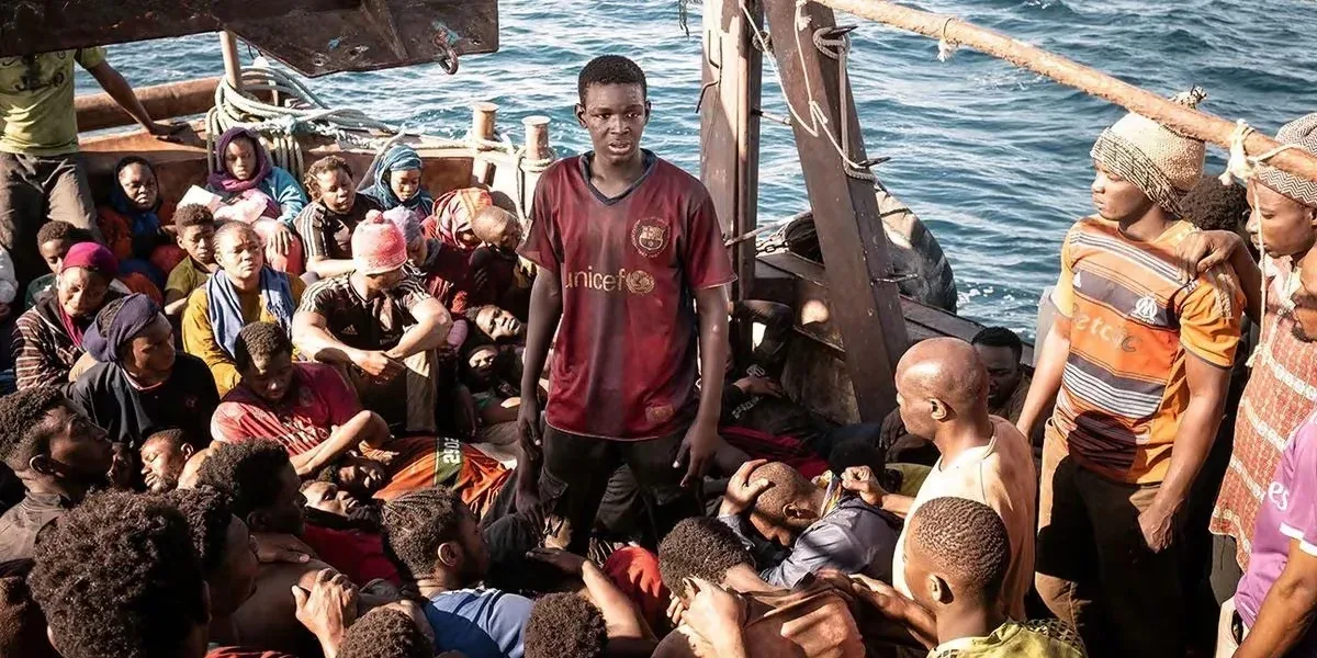 "Yo Capitán": la película italiana sobre la inmigración africana, candidata al Oscar que se estrena en los cines argentinos