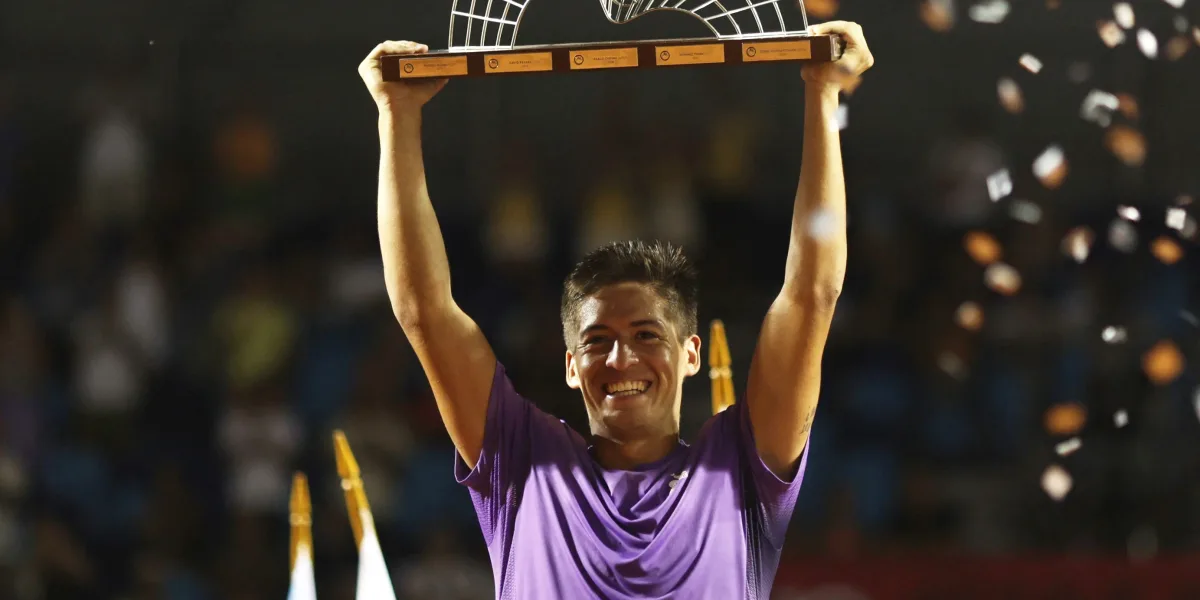 ATP 500 de Río: Baez venció a Navone y se coronó campeón