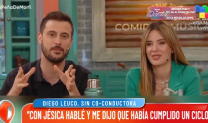 Diego Leuco reveló la charla que tuvo con Jesica Cirio tras su salida de La Peña del Morfi