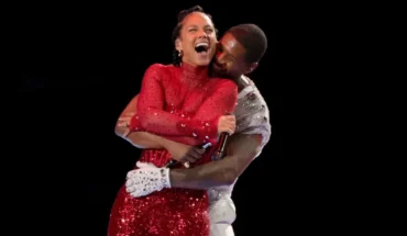 El momento de la aparición sorpresa de Alicia Keys en show de Usher — Rock&Pop