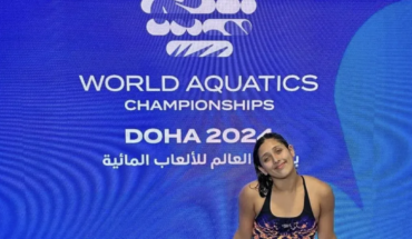 Histórico logro argentino en natación: Agostina Hein quedó en el quinto puesto en Doha