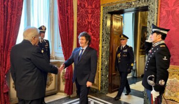 Javier Milei afianza lazos diplomáticos con el presidente italiano Sergio Mattarella