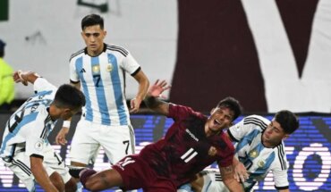 La Selección Argentina Sub 23 empató con Venezuela en la primera fecha de la fase final del Preolímpico