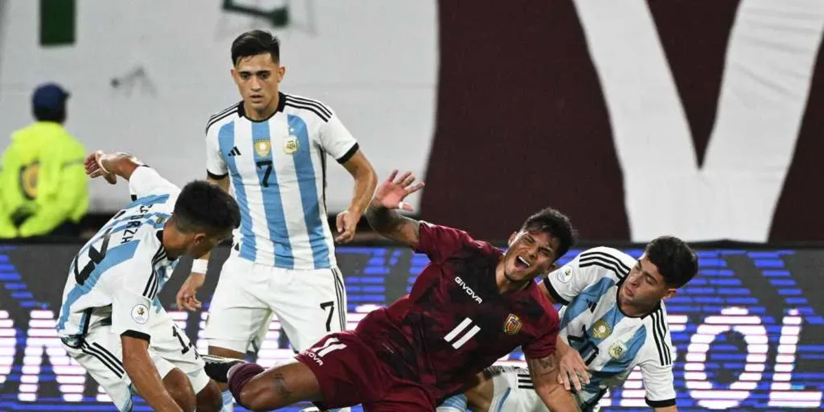 La Selección Argentina Sub 23 empató con Venezuela en la primera fecha de la fase final del Preolímpico