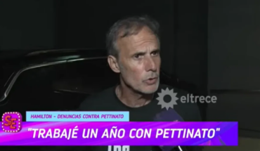 Mariano Hamilton habló sobre las denuncias contra Roberto Pettinato: “Yo vi episodios”