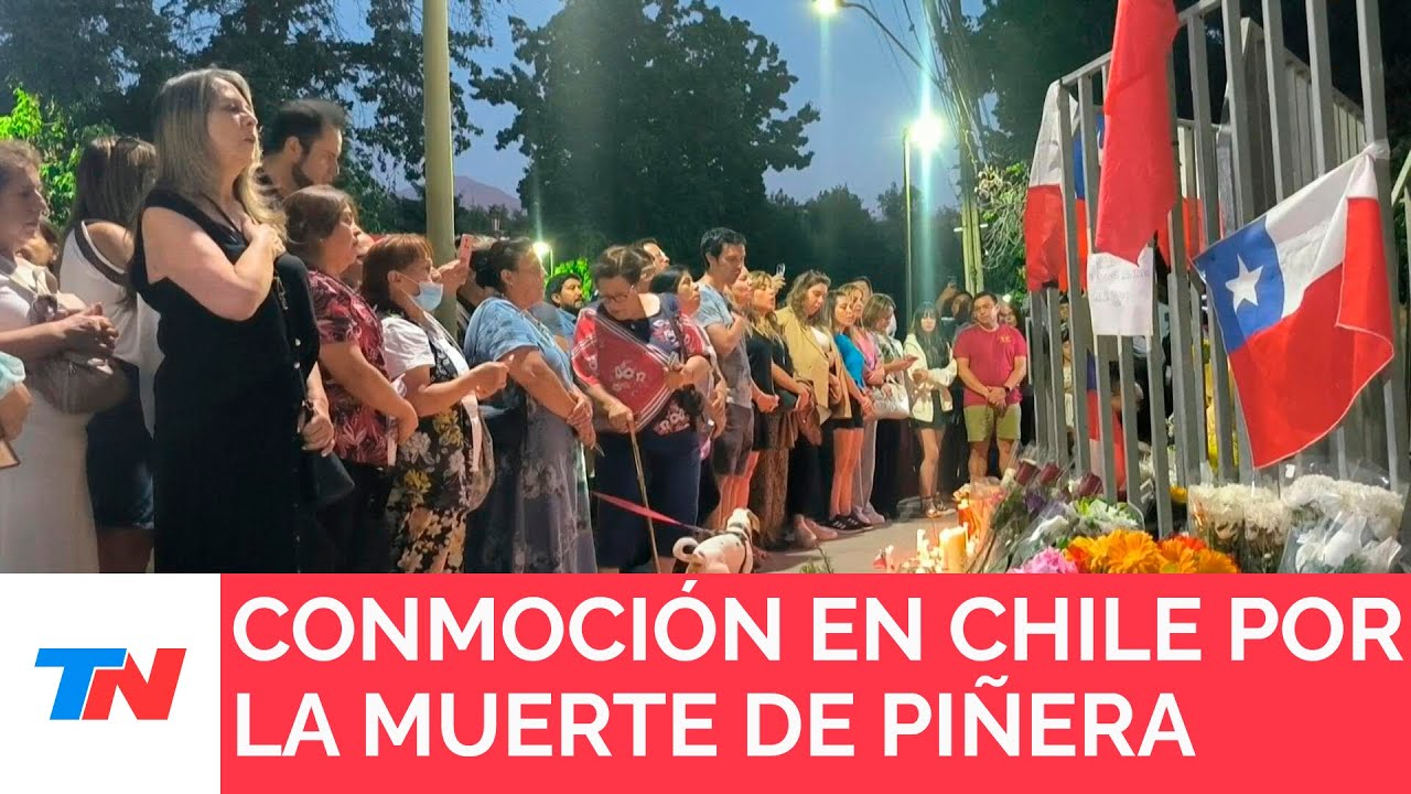 CHILE I Chilenos y líderes de América Latina lamentan muerte del expresidente Sebastián Piñera