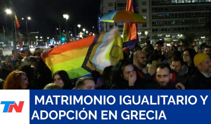 Video: Grecia legalizó el matrimonio igualitario y la adopción por parejas del mismo sexo
