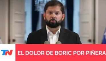Video: MURIÓ SEBASTIÁN PIÑERA: Gabriel Boric lamentó la muerte del exmandatario de Chile