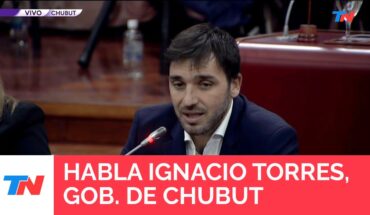 Video: “QUIERO LLEVAR TRANQUILIDAD”: Ignacio Torres, Gobernador de Chubut”