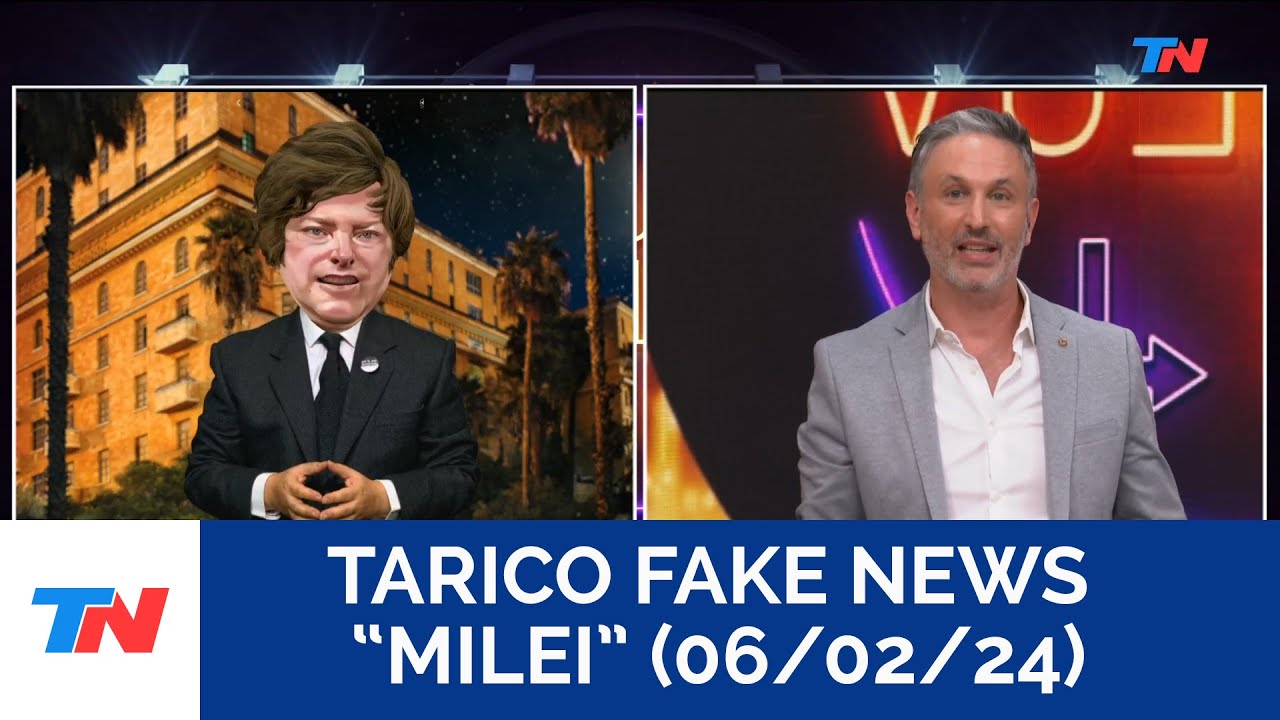 TARICO FAKE NEWS: “JAVIER MILEI” en "Sólo una vuelta más"
