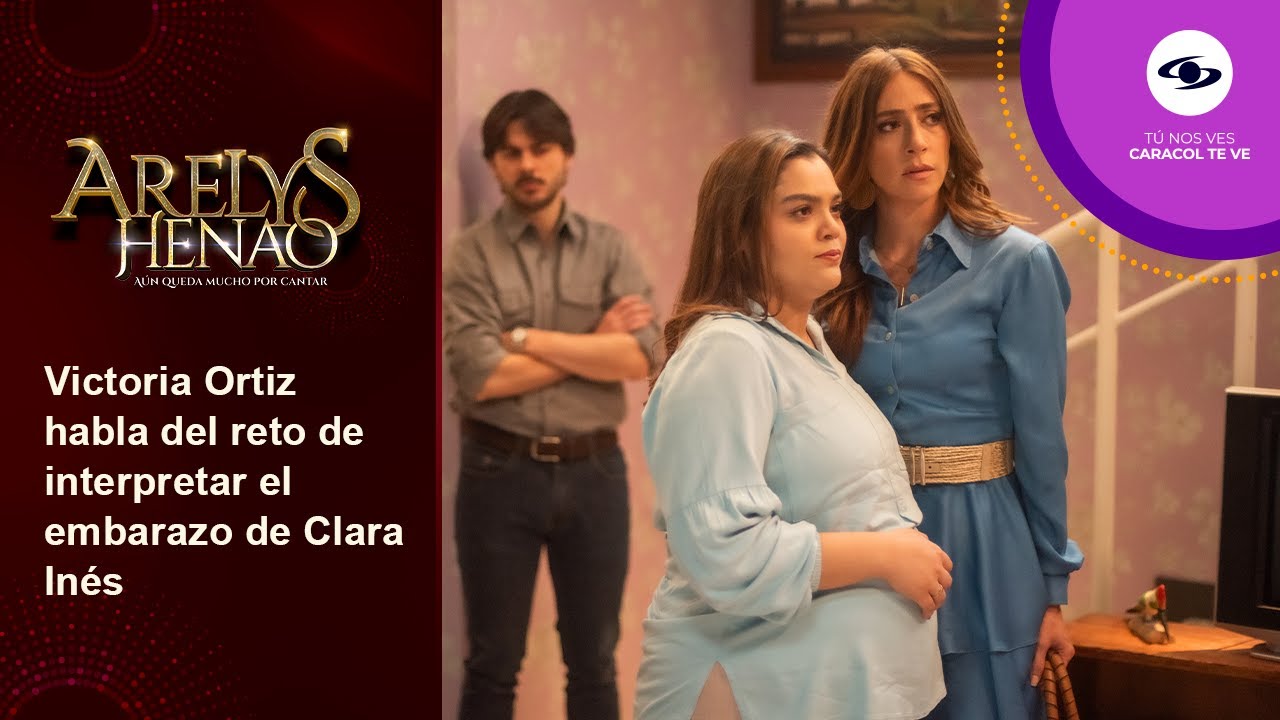 Victoria Ortiz relata cómo fue interpretar el embarazo de Clara Inés: "no podía respirar"
