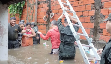 Catástrofe natural en Corrientes: llueven más de 300 milímetros en cuatro horas