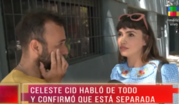 Celeste Cid confirmed her separation from Abril Sosa: “You have to know how to retire on time”