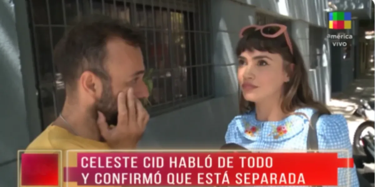 Celeste Cid confirmed her separation from Abril Sosa: "You have to know how to retire on time"