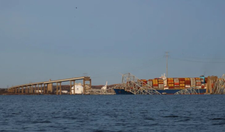 EEUU: Un puente se derrumbó en Baltimore tras ser impactado por un barco, buscan al menos 7 desaparecidos en el agua
