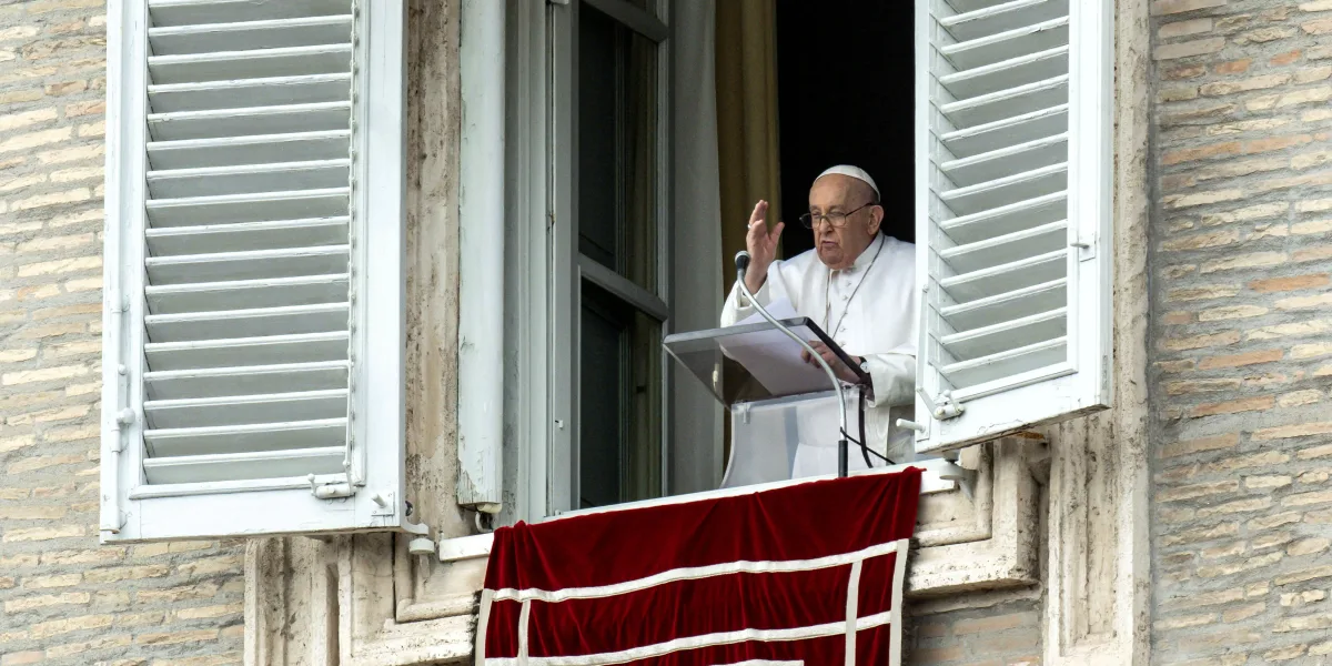 El Papa Francisco pidió un cese del fuego en Gaza: "¡Basta, por favor!"