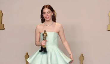 La emoción de Emma Stone al ganar el Oscar por “Pobres Criaturas”