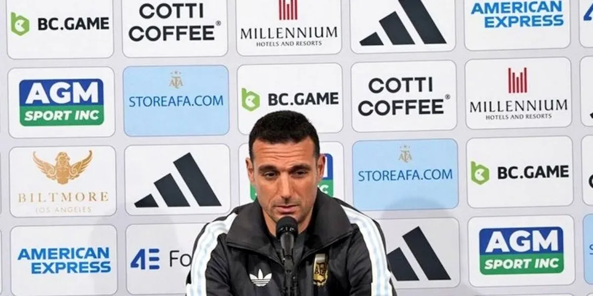 Lionel Scaloni spoke about his continuity at the helm of the Argentine National Team: "I'm here to move forward"