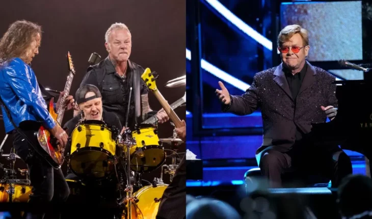Metallica participará en homenaje a Elton John y Bernie Taupin — Rock&Pop