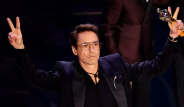 Robert Downey Jr gana su primer Oscar como Mejor Actor de Reparto por “Oppenheimer”