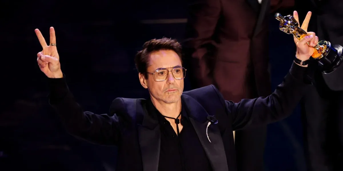 Robert Downey Jr gana su primer Oscar como Mejor Actor de Reparto por "Oppenheimer"