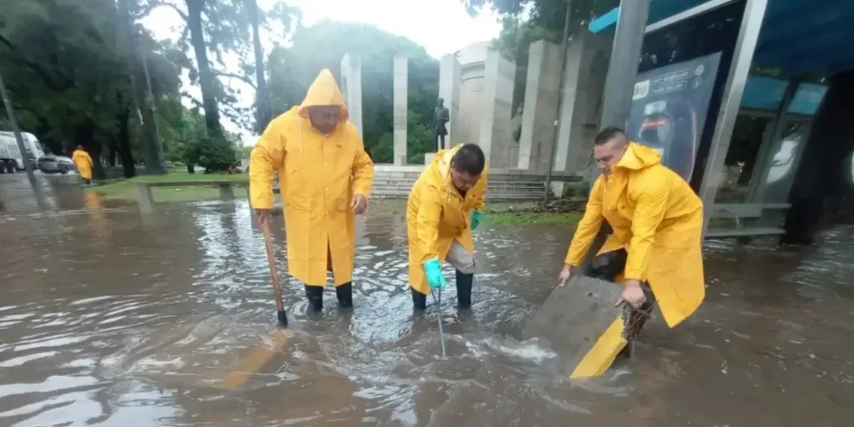 Temporal en Rosario: en una noche cayó más agua que el promedio histórico del mes