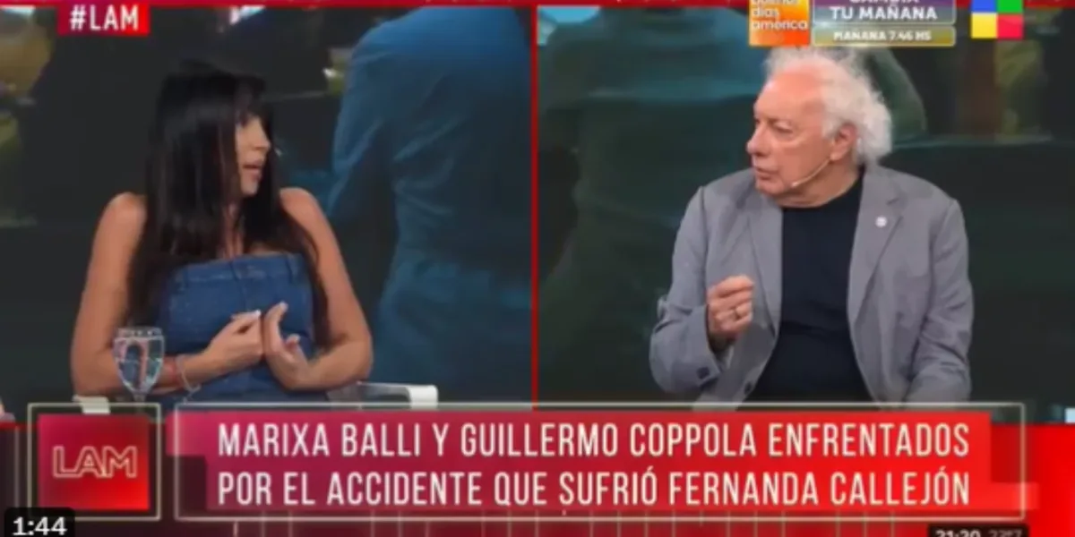 Tras el enfrentamiento entre Marixa Balli y Guillermo Coppola se conoció quién dijo la verdad