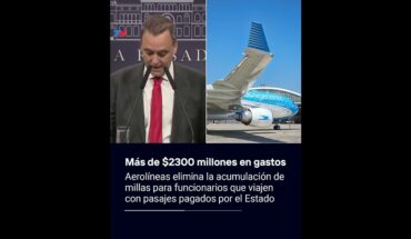 Video: Aerolíneas elimina la acumulación de millas para funcionarios públicos
