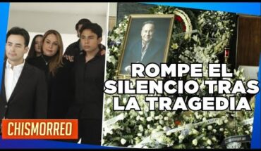 Video: Hijo de Nicandro Díaz rompe el silencio tras la muerte de su papá | El Chismorreo