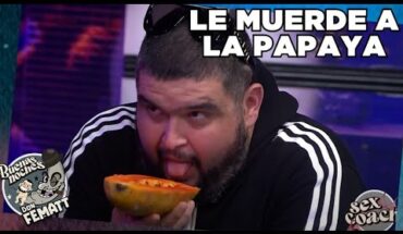 Video: La Mole le muerde la papaya | Buenas Noches Don Fematt