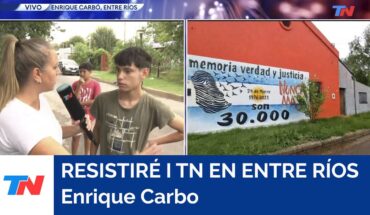 Video: RESISTIRÉ I TN en Enrique Carbo, provincia de Entre Ríos