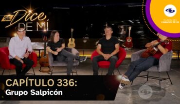 Video: Se Dice De MÍ | Grupo Salpicón, los músicos que llevaron la trova a las grandes ligas del humor