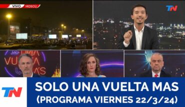 Video: Sólo una Vuelta Mas I Programa completo del Viernes 22/3/24